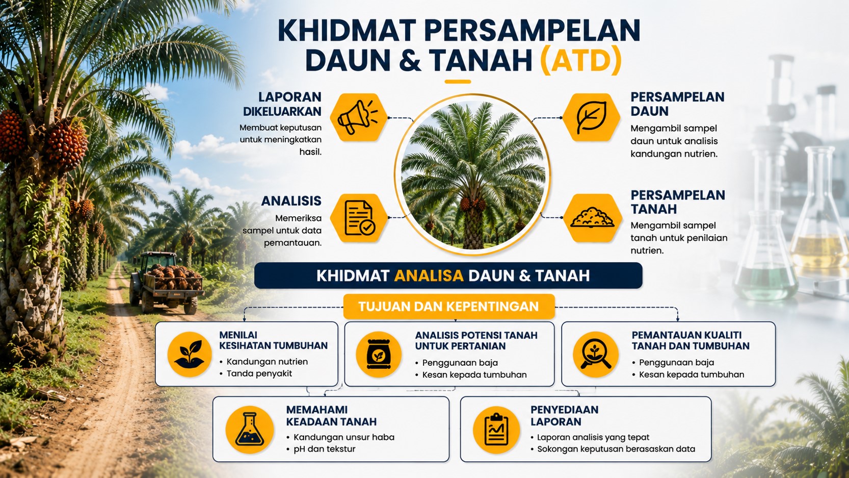 Imej Persampelan Daun dan Tanah 01